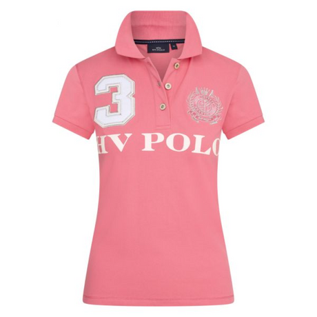 HV Polo Favouritas EQ Short Sleeve Polo Shirt #colour_tulip-pink