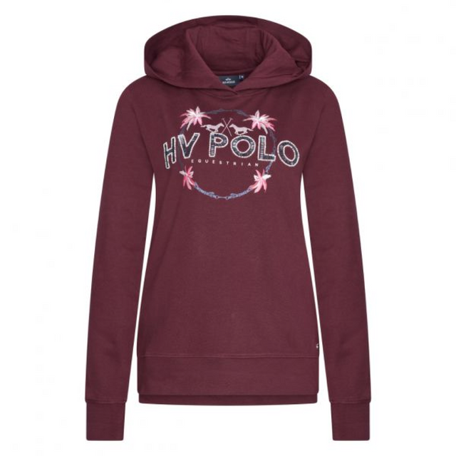 HV Polo Jane Hoodie #colour_dark-berry