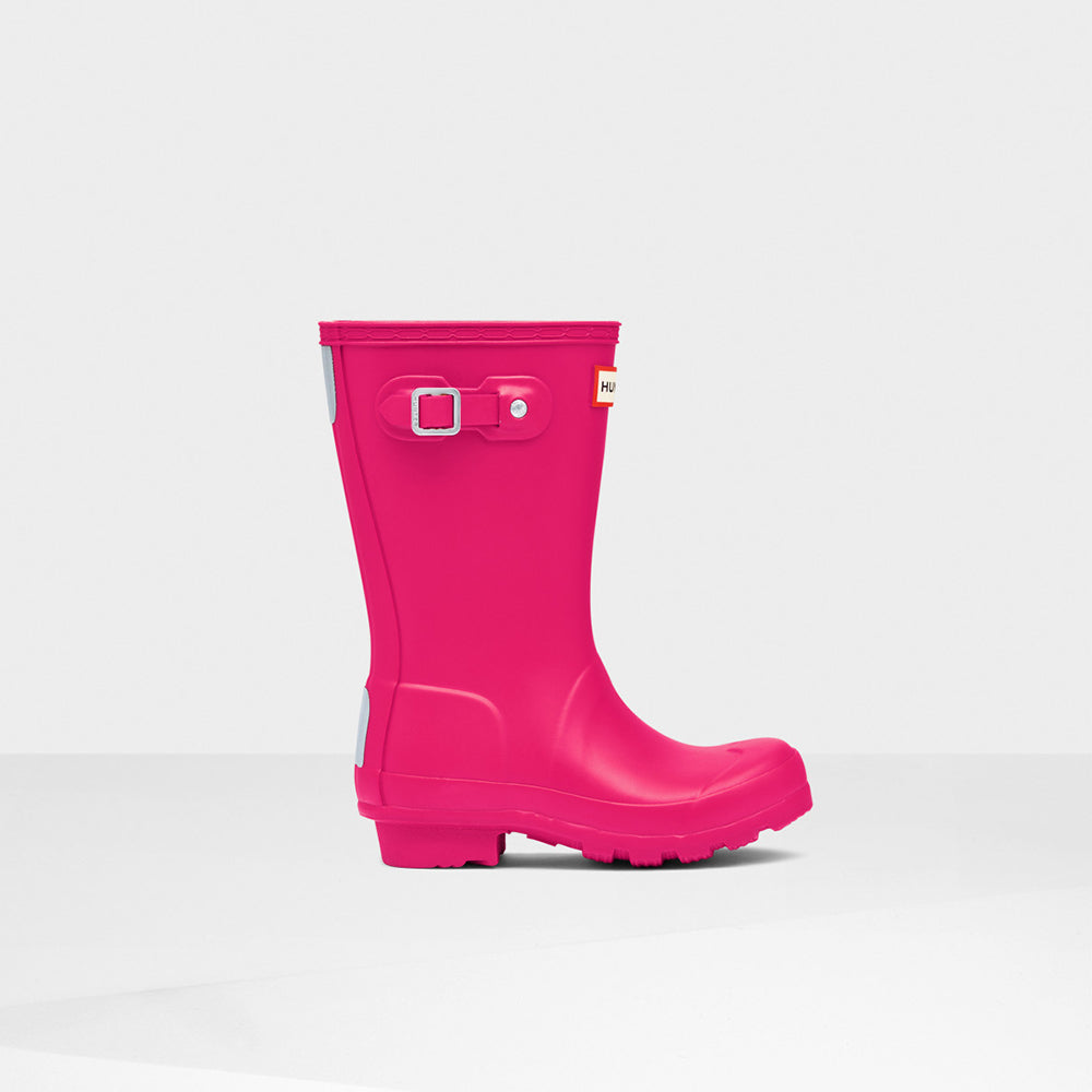 Childrens pink hot sale hunter wellies