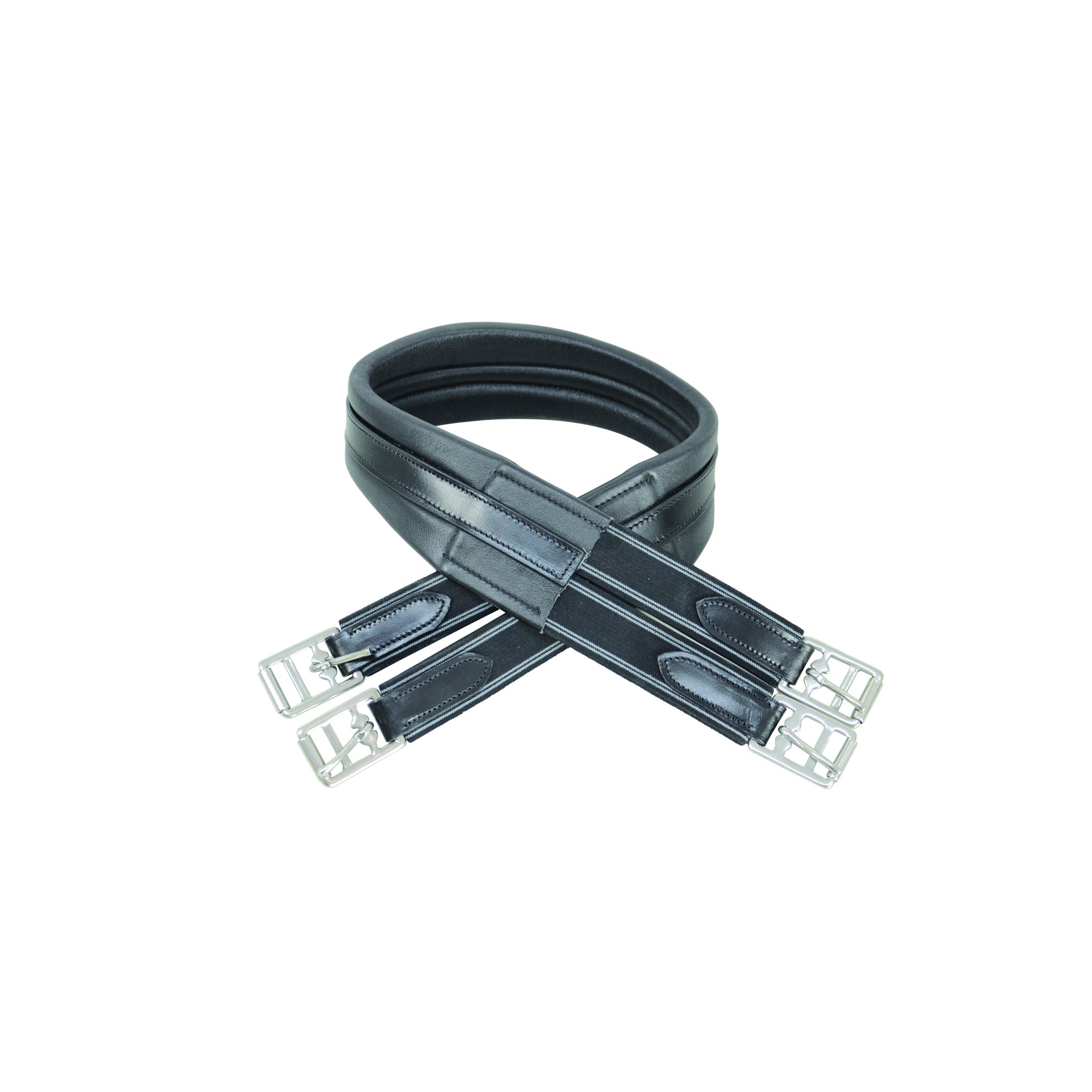HyCOMFORT Leather Padded Atherstone Girth Elasticated Both Ends 40