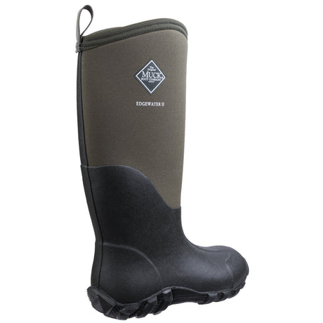 Muck Boots Edgewater II Tall Wellington Boots #colour_moss