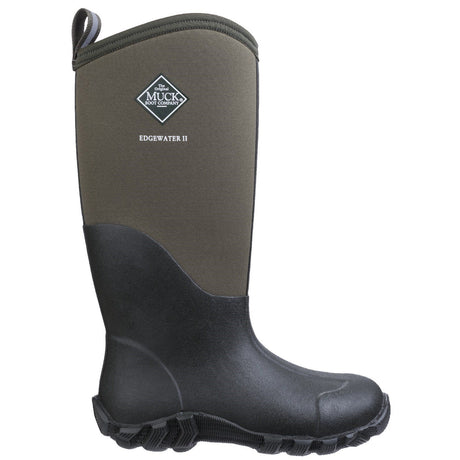 Muck Boots Edgewater II Tall Wellington Boots #colour_moss