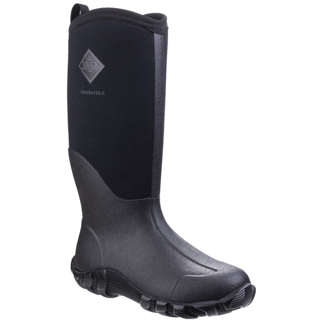 Muck Boots Edgewater II Tall Wellington Boots #colour_black