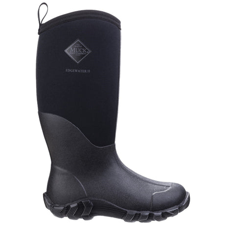 Muck Boots Edgewater II Tall Wellington Boots #colour_black