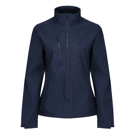 Regatta Professional Womens Ablaze 3-Layer Softshell Jacket #colour_navy