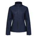 Regatta Professional Womens Ablaze 3-Layer Softshell Jacket #colour_navy