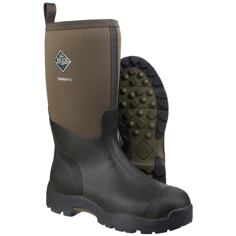 Muck Boots Derwent II Mens Tall Boots #colour_green