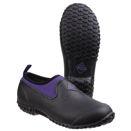 Muck Boots Muckster II Womens Low Shoes  #colour_black-purple