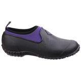 Muck Boots Muckster II Womens Low Shoes  #colour_black-purple