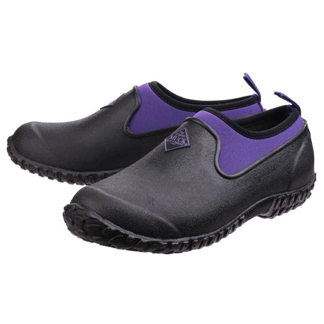 Muck Boots Muckster II Womens Low Shoes  #colour_black-purple