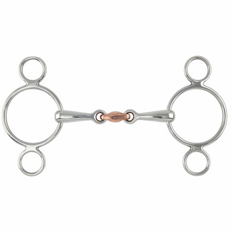 Shires Two Ring, Copper Lozenge Gag
