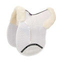 KM Elite Half Lined GP Numnah #colour_white-natural