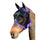 Hy Equestrian Mesh Half Mask Without Ears #colour_black-grape-royal