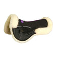 KM Elite High Wither Half Pad #colour_black-natural