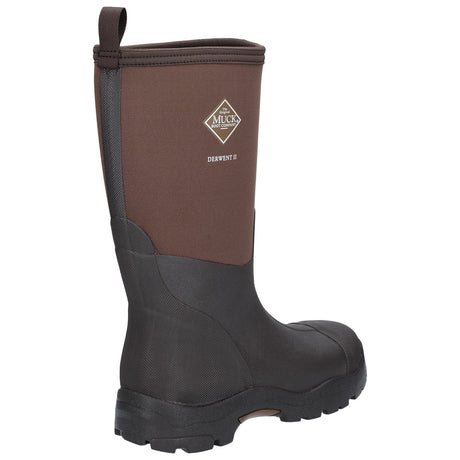 Muck Boots Derwent II High Wellington Boots #colour_black-brown