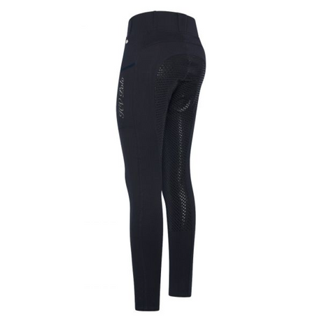 HV Polo Luci Children's Full Seat Riding Tights #colour_navy