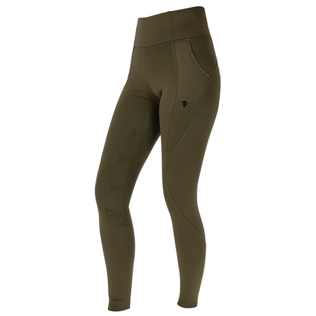 Covalliero Children's Riding Tights #colour_khaki