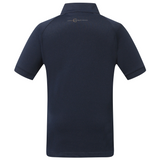 Covalliero Children's Short Sleeved Polo Shirt #colour_dark-navy