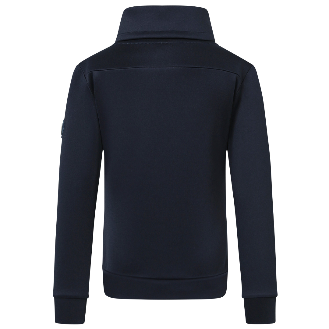 Covalliero Chidren's Shawl Collar Sweater #colour_dark-navy