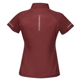 Weatherbeeta Victoria Premium Short Sleeve Top #colour_maroon