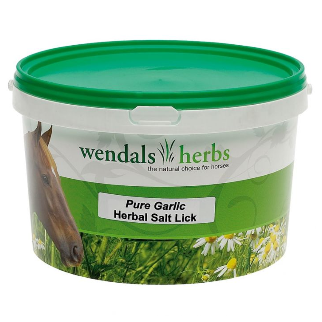 Wendals Herbs Pure Garlic Salt Lick