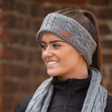 Mark Todd Knitted Headband - Anthracite Grey