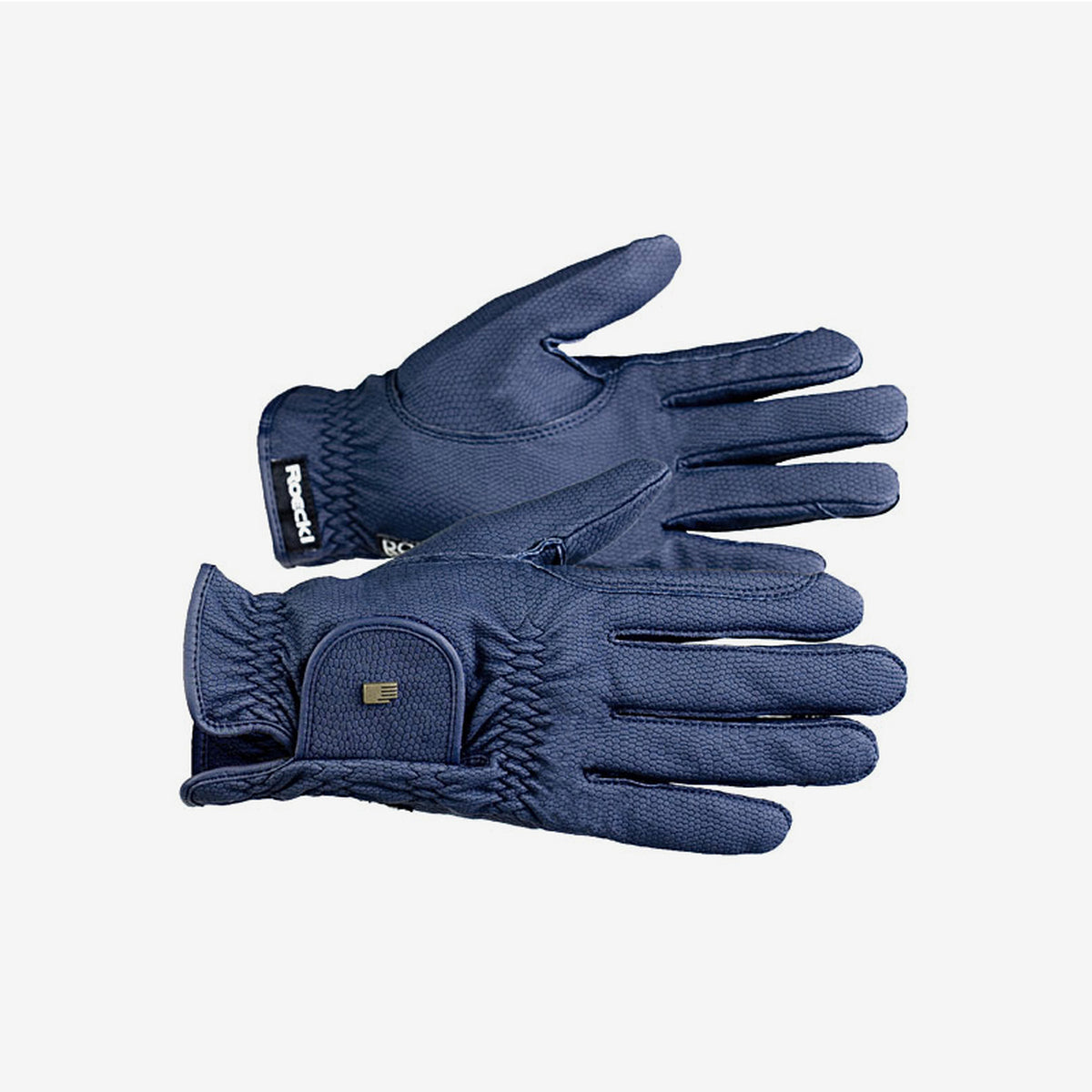 Roeckl Roeck Grip Winter Gloves Navy Blue 6.5