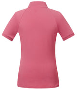 Covalliero Ladies Short Sleeve Polo Shirt #colour_dark-rose