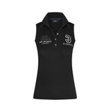 HV Polo Favouritas Tech Sleeveless Polo Shirt #colour_black