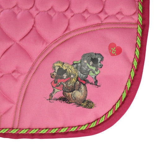 Tapis de selle Hy Equestrian Thelwell Collection Hugs