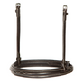 Shires Avignon Padded Raised Cavesson Noseband #colour_havana