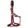 KM Elite Padded Headcollar #colour_burgundy