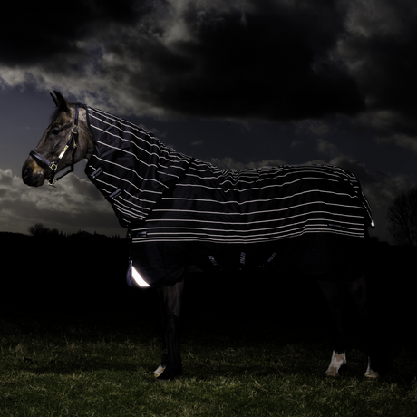 Horseware Ireland Amigo Bravo 12 Refletech Plus Medium 250g #colour_black