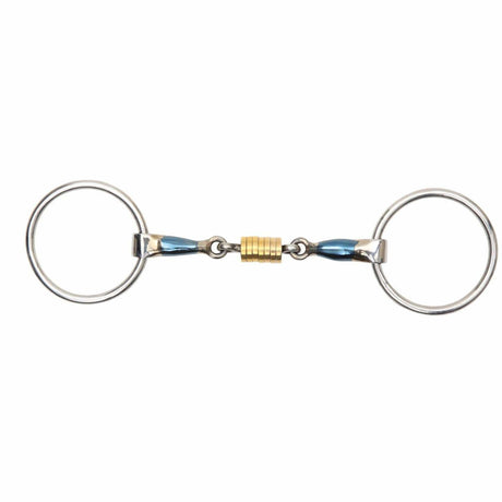 Shires Blue Sweet Iron Loose Ring With Roller Link