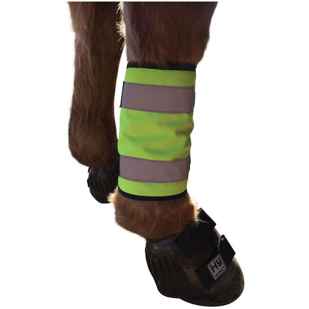 hi viz horse boots