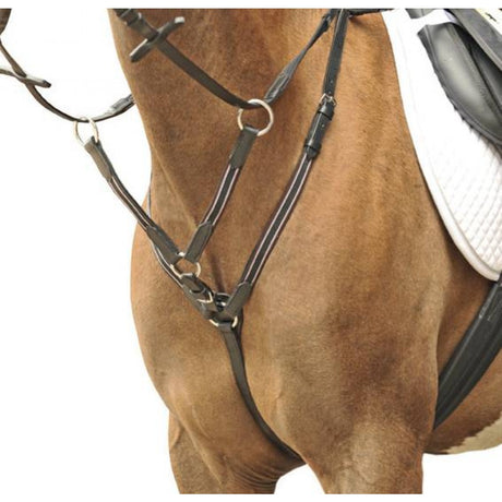 HKM Martingale/Breastplate With Silver Fittings