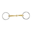Shires Brass Alloy Curved Loose Ring Snaffle