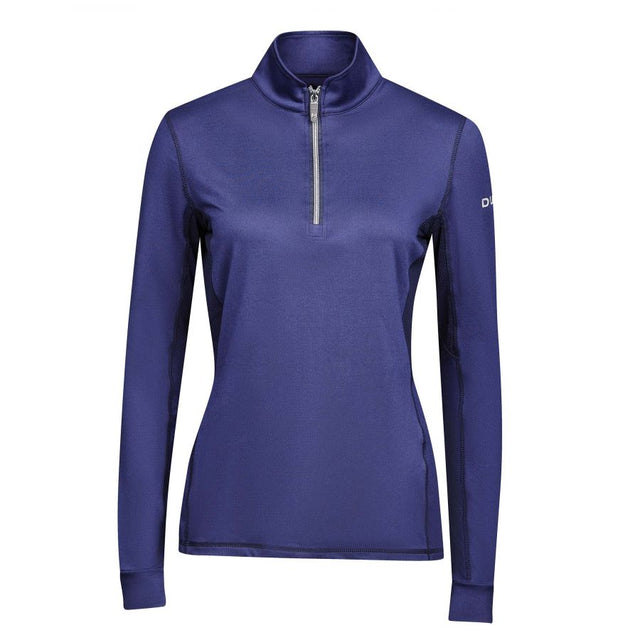 Dublin Kylee Long Sleeve Ladies Technical Shirt #colour_navy