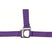 HKM Head Collar -Stars- with Soft Padding #colour_lilac