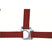 HKM Head Collar -Stars Economy- #colour_red