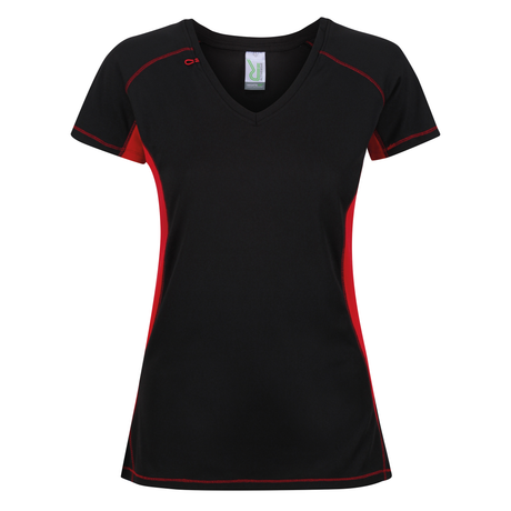 Regatta Professional Women's Beijing T-shirt #colour_black-red