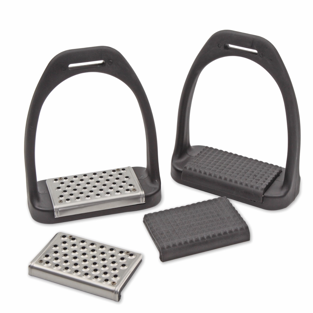 Interchangeable Tread Lightweight Stirrups