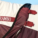 Horseware Ireland Rambo Summer Series #colour_grey-burgundy-black-burgundy