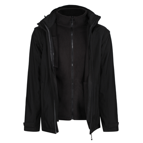 Regatta Professional Erasmus 4in1 Softshell Jacket #colour_black