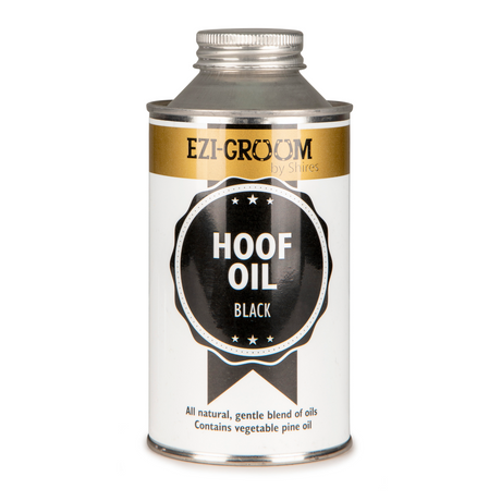 Shires EZI-GROOM Hoof Oil #colour_black