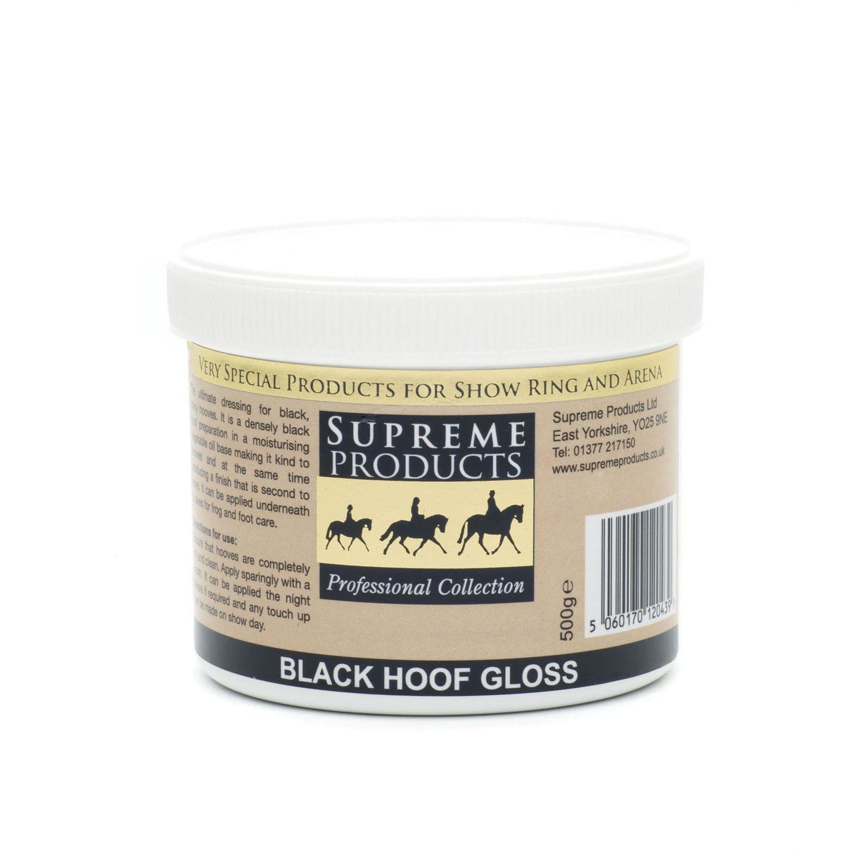 SUPREME PRODUCTS Supreme Professional Brillant pour sabot noir SUP0250
