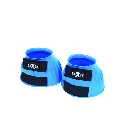 Saxon Double Tape PVC Ribbed Bell Boots #colour_light-blue