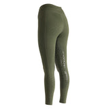 Shires Aubrion Ladies Non-Stop Riding Tights #colour_green