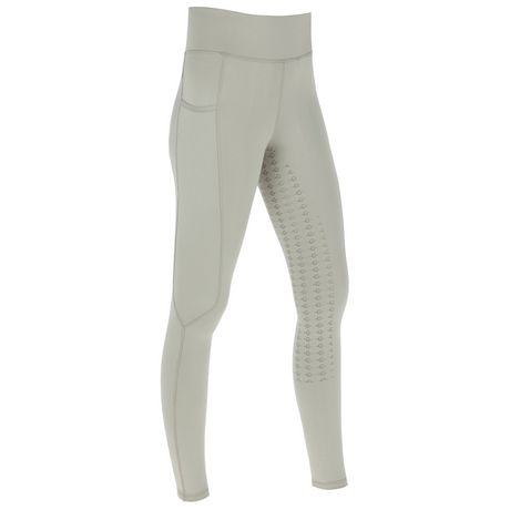 Covalliero Ladies Softshell Riding Tights #colour_light-greige