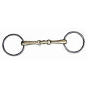 HKM Loser Ring Bradoon mit Raute 14 mm Argentan